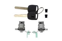 Pair of Front Left Driver LH Side & Right Passenger Side RH Door Lock Cylinder Keys Set For Honda Accord 1998-2002,Civic 2001-2005,Odyssey 1999-2004, S2000 2000-2009 72145-S73-003 72146-S73-003