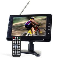 Tyler TTV702-9 Portable Widescreen LCD TV with Detachable Antennas, USB/SD Card Slot, Built in Digital Tuner, and AV Inputs