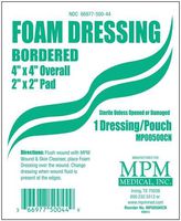 QCMP00500 - Mpm Medical Inc Adhesive Bordered Foam Dressing 4 x 4