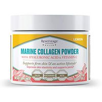 Reserveage, Marine Collagen Powder with Hyaluronic Acid and Vitamin C, Natural Dietary Supplement Support for Skin, Joints and Bones, 3.03 oz (30 Servings)