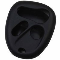 KEYGUARDZ Black Rubber Keyless Entry Remote Key Fob Skin Cover Protector
