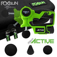 RxGun Active 3 Tips Percussion Professional Massager Cordless Rechargeable Handheld Percussive Deep Tissue Body Neuromuscular Muscle Pounding Vibration Therapy Massage Gun Tool NOT TheraGun Hypervolt