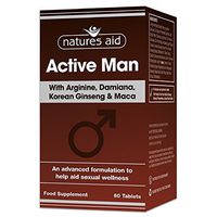 natures aid Active Man Tablets - Pack of 60 Tablets