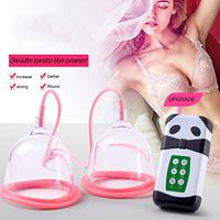 Electric Breast Enhancement Instrument, Breast Sagging Enlargement Home Breast Augmentation Machine, 3 Speed ​​Adjustment Large Capacity Battery