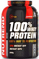 Whey Protein Powder Nutrend 100% Strawberry by Nutrend 2250g Perfect Spectrum of Amino acids with high Value in This Cutting-Edge Product.