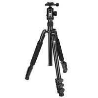 Sirui SUET2004 ET-2004 Aluminum Tripod with E-20 Ball Head, Black