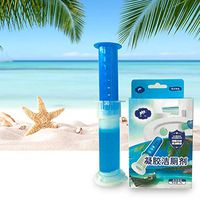 Tinffy Touch-Free Toilet Cleaning Gel Fresh,Household Toilet Cleaner Detergent Toilet Deodorant Petal Gel Sponges