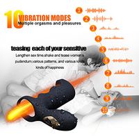 Delay Tools for Man Sịlịcọnẹ Ṿịbrạtịng Cọck Rịng Ṿịbrạtọr Stịmṵlạtọr Enhạncẹr fọr Mẹn her Sexy Toystory for Couple Tongue Vibrate Toy Novelty Electric Toys for Women Games