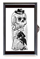 Posada Skeleton Cigar Day of The Dead Decorative Pill Box