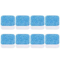 Libison Cleaning sheet, Washing Machine Cleaner Descaler Deep Cleaning, Decontamination Washing Tablets, 100% Brand New and Remover Deodorant Durable, 8PCS