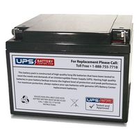 12V 26Ah NB - Battery Replacement for Werker WKA12-26NB by UPSBatteryCenter
