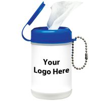 Canister Wet Wipes - 200 Quantity - $1.75 Each - Promotional Product/Bulk/Branded with Your Logo/Customized