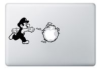 Super Mario Macbook Laptop Decal Vinyl Decal Sticker