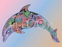 Hi-Look Microfiber Cleaning Cloth - Dolphin