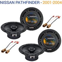 Compatible with Nissan Pathfinder 2001-2004 Factory Speaker Upgrade Harmony (2) R65 Package New