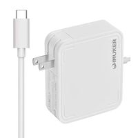 61W USB-C Power Adapter Compatible MacBook Charger, QINUKER PD Power Delivery 12 13 inch Lenovo ASUS Acer Huawei HP and Other Laptops or Type C Phones