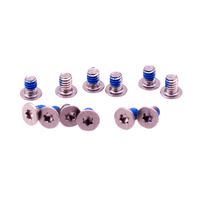 12x M2x3mm Silver Torx T5 Replacement Bottom Case Base Cover Screw for Dell XPS 13 9343 9350 9360, XPS 15 9550 9560 Precision M5510