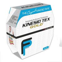 Kinesio Tex Gold Finger Print Tape Bulk Roll Color: Blue