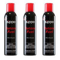 Zippo Butane, 5.82 oz, Pack of 3