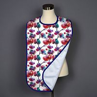 Rainbow Blossoms Adult Bib - Covered with Care - 5 Pack
