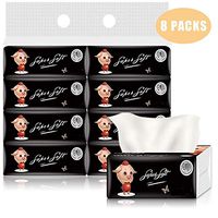 GLARIAL Soft Facial Tissues, 8 Pack