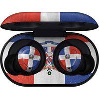 Skinit Decal Audio Skin for Galaxy Buds - Originally Designed Dominican Republic Flag Distressed Design