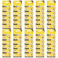 QINF TianQiu AG3 / 392A / LR41 1.55V Alkaline Cell Button Battery - Silver (10 Packs / 100 PCS)