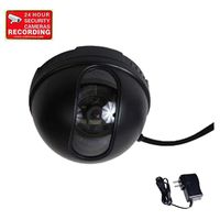 VideoSecu CCD 420TVL Dome CCTV Security Camera 3.6mm Wide Angle Lens for Home Surveillance DVR System with Power Supply and Free Warning Sticker CAA