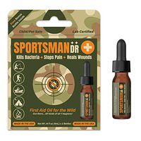 SportsmanDr Oil - Pain Relief Treatment for Bug Bites, Cuts, Burns and Stings - Relief Treatment for Swelling - Antibacterial Liquid - Safe for Kids & Pets - 2 Pack- MSRP $12.99
