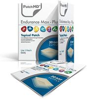 PatchMD – Endurance Max-Plus Topical Patches – Natural Ingredients, May Enhance Energy Production, Increase Metabolism, Improves Muscle Function and Boost Endurance- 30 Day Supply