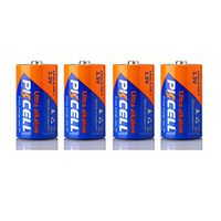 1.5V d Size Batteries Alkaline Primary Battery lr20 Count Pcs (4)