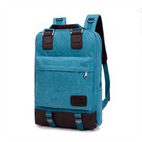 Canvas Vintage Unisex Classic Laptop Backpack College Bookbag School Daypack Notebook for Women and Men