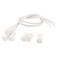 uxcell a14060400ux0199 Home Office Door Window Recessed Wired Sensor Alarm Contacts Magnetic Reed Switch 3 Piece, 0.35 inches Width, 9.06 inches Length