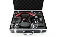 Syma X5C Quadcopter Drone Bundle with Carrying Case and Extra Batteries (Black)