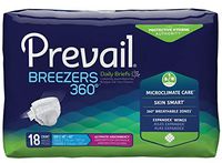 Prevail Breezers 360 Incontinence Protective Underwear, Ultimate Absorbency, Size Two, 18 Count (Single Pack)