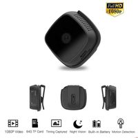 Mini Camera Hidden Spy DV Camera Home Security Video Camcorder System Micro Surveillance Camera Video Recording IP Camcorder Motion Detection Car DVR Mini Cam Infrared Night Vision HD 1080P