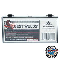 Best Welds 932-145-200 Bw-2x4-1/4 Glass Mag Lens 2.00 Diopter