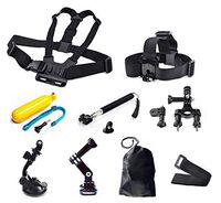Sawan Shop Head Chest Mount Floating Monopod Pole Accessories for GoPro Hero 1 2 3 4 Camera
