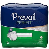 Prevail Per-Fit Maximum Plus Absorbency Incontinence Briefs, Large, 18-Count