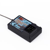 Upgraded Waterproof Flysky FS-GR3E 2.4G 3CH Receiver DC 5V for FS-GT2 FS-GT2B FS-GT3B FS-GT3C FZ-IT4S RC Car Boat Transmitter