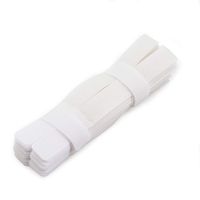 PASOW 50pcs Cable Ties Reusable Fastening Wire Organizer Cord Rope Holder 7 Inch (White)