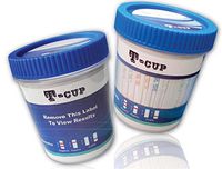 6 Panel T-Cup Multi Drug Urine Test Kit (Multiple Quantities)(COC/THC/OPI/OXY/mAMP/BZO)