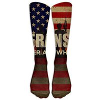 UYILP Men Novelty Retro Veterans Day Casual Over The Calf Sock Athletic Team Stocking Unisex