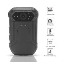 HD 1296P Police Camera, Moocor Wide Angle Body Worn Cameras with 32G Memory Card, Security Motion Detection DVR for Law Enforcement