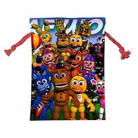 KEITH WRIGHT Fre-ddy Night Group Wrap Bags Xmas Santa Claus Present Drawstring Bag Holiday Decorations Ornaments