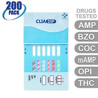 MiCare [200pk] - 6-Panel Urine Drug Test Card (AMP/BZO/COC/mAMP/OPI/THC) #MI-WDOA-264