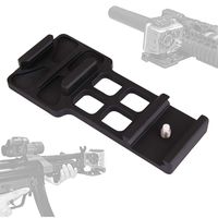 FOCUS REVISION Tactical Cantilever Camera Picatinny Weaver Gun Rail Side Mount for Gopro Hero Camera