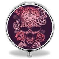 Compact Mini Portable 3 Compartments Travel Medical Medicine Case/Pill Organizer/Pill Box(Hing Hong Pill Case)