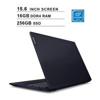 2019 Newest Lenovo Premium Ideapad S145 15.6 Inch Laptop (Intel Celeron 4205U 1.80GHz, 16GB DDR4 RAM, 256GB SSD, Intel UHD 610, WiFi, Bluetooth, HDMI, Webcam, Windows 10) (Blue)