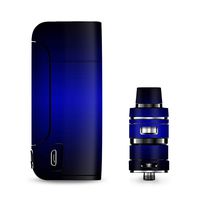 IT'S A SKIN Decal Vinyl Wrap for Vaporesso Armour Pro Cascade Tank Vape Sticker Sleeve Cover/Electric Blue Glow Solid